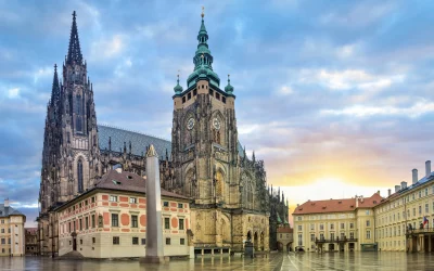 Castillo de Praga y sus interiores